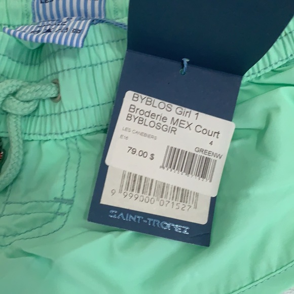 NWT🌴Les Canebiers Girls Byblos Mex Swim Shorts - Picture 3 of 5